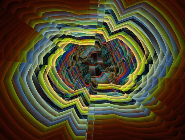 Imaginatory fractal achtergrond gegenereerd Afbeelding — Stockfoto