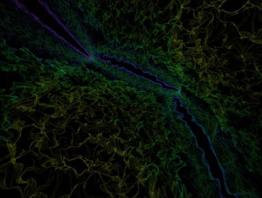 Resimsel fraktal arkaplan oluşturuldu