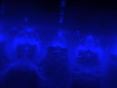 Resimsel fraktal arkaplan oluşturuldu