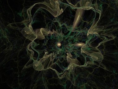 Resimsel fraktal arkaplan oluşturuldu