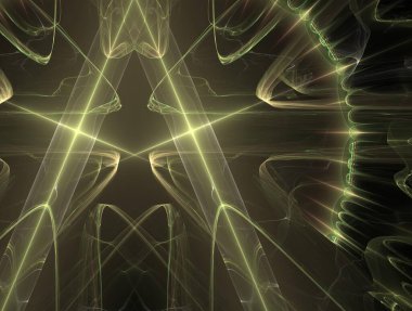 Resimsel fraktal arkaplan oluşturuldu