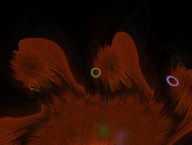 Resimsel fraktal arkaplan oluşturuldu