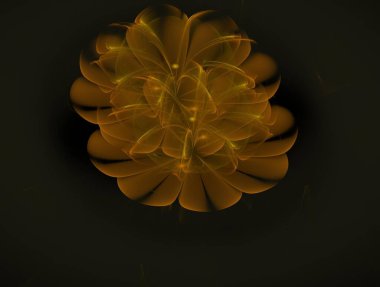 Resimsel fraktal arkaplan oluşturuldu