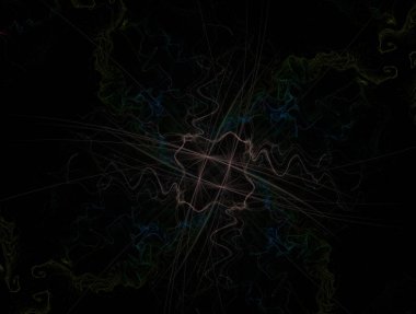 Resimsel fraktal arkaplan oluşturuldu