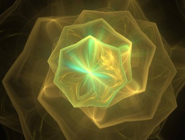 Resimsel fraktal arkaplan oluşturuldu