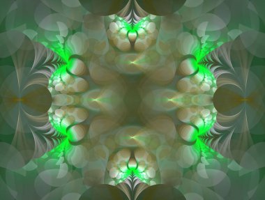 Resimsel fraktal arkaplan oluşturuldu