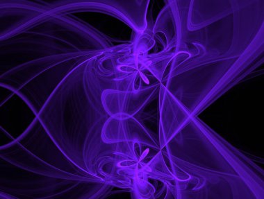 Resimsel fraktal arkaplan oluşturuldu