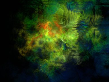 Resimsel fraktal arkaplan oluşturuldu