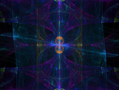 Resimsel fraktal arkaplan oluşturuldu