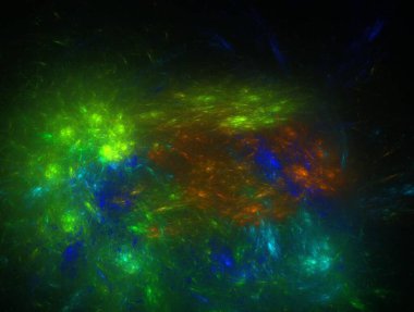 Resimsel fraktal arkaplan oluşturuldu