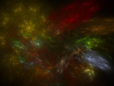 Resimsel fraktal arkaplan oluşturuldu