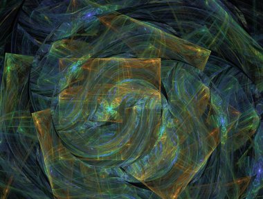 Resimsel fraktal arkaplan oluşturuldu