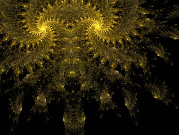 Imaginatory fractal achtergrond gegenereerd Afbeelding — Stockfoto