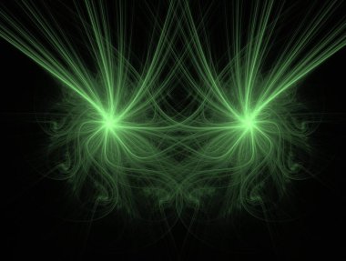 Resimsel fraktal arkaplan oluşturuldu