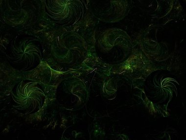 Resimsel fraktal arkaplan oluşturuldu