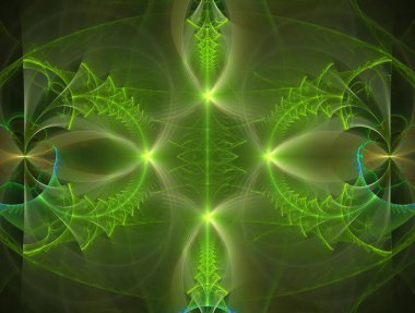 Resimsel fraktal arkaplan oluşturuldu