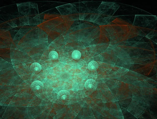 Resimsel fraktal arkaplan oluşturuldu