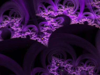 Resimsel fraktal arkaplan oluşturuldu