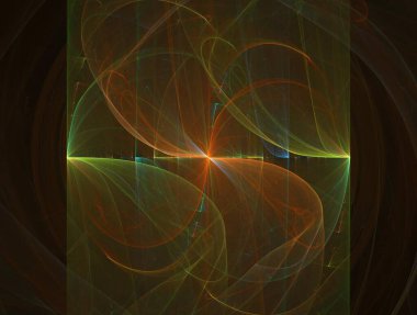 Resimsel fraktal arkaplan oluşturuldu