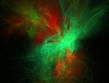 Resimsel fraktal arkaplan oluşturuldu