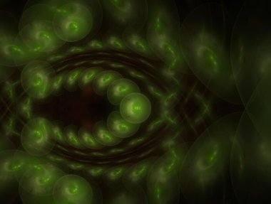 Resimsel fraktal arkaplan oluşturuldu