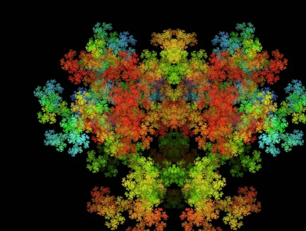 Resimsel fraktal arkaplan oluşturuldu