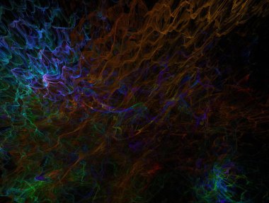 Resimsel fraktal arkaplan oluşturuldu