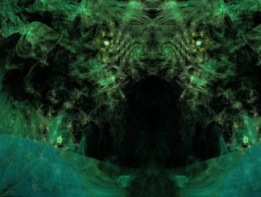 Resimsel fraktal arkaplan oluşturuldu