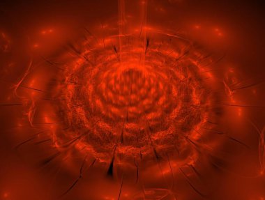 Resimsel fraktal arkaplan oluşturuldu