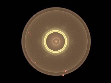 Resimsel fraktal arkaplan oluşturuldu