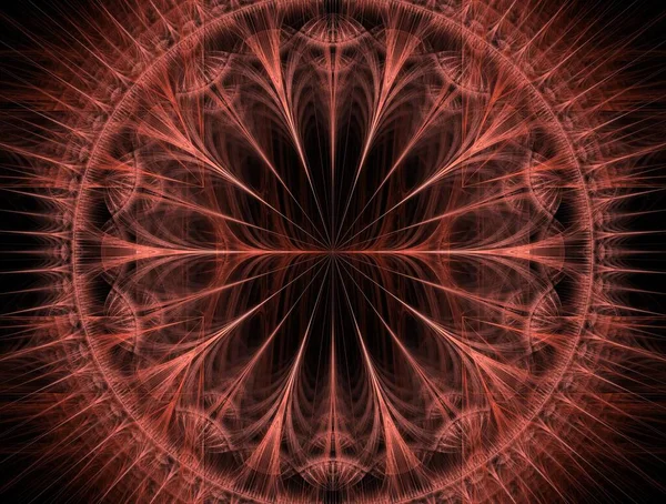 Imaginatory fractal achtergrond gegenereerd Afbeelding — Stockfoto