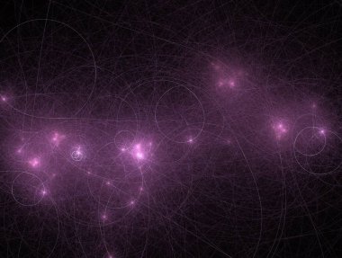 Resimsel fraktal arkaplan oluşturuldu