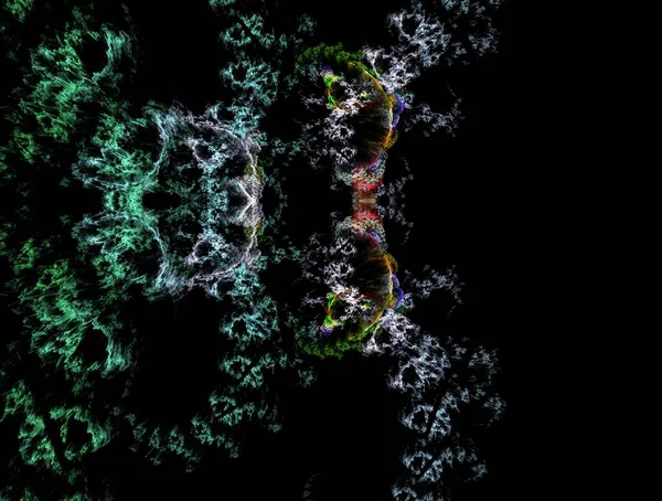 Resimsel fraktal arkaplan oluşturuldu — Stok fotoğraf