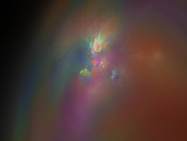 Resimsel fraktal arkaplan oluşturuldu