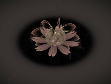 Resimsel fraktal arkaplan oluşturuldu