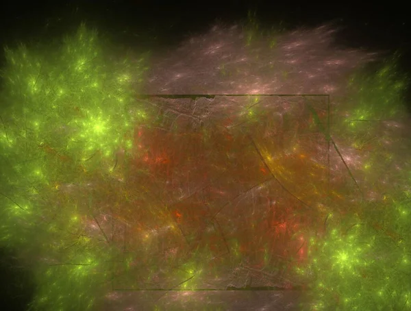 Resimsel fraktal arkaplan oluşturuldu