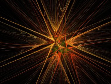 Resimsel fraktal arkaplan oluşturuldu