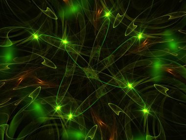 Resimsel fraktal arkaplan oluşturuldu