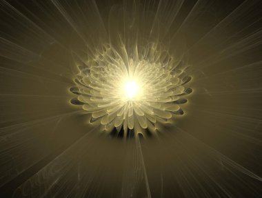 Resimsel fraktal arkaplan oluşturuldu