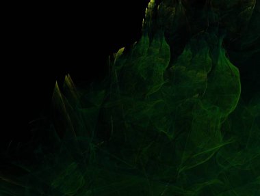 Resimsel fraktal arkaplan oluşturuldu