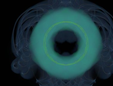 Resimsel fraktal arkaplan oluşturuldu