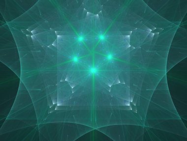 Resimsel fraktal arkaplan oluşturuldu