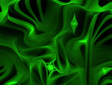 Resimsel fraktal arkaplan oluşturuldu