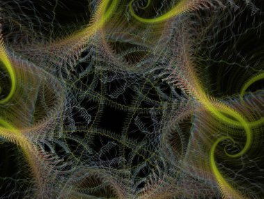 Resimsel fraktal arkaplan oluşturuldu