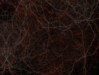 Resimsel fraktal arkaplan oluşturuldu