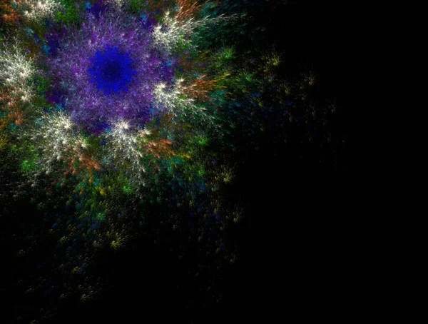 Resimsel fraktal arkaplan oluşturuldu