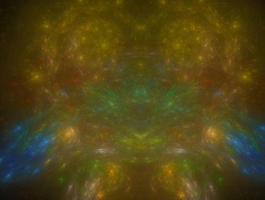 Resimsel fraktal arkaplan oluşturuldu