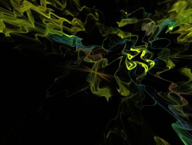 Resimsel fraktal arkaplan oluşturuldu