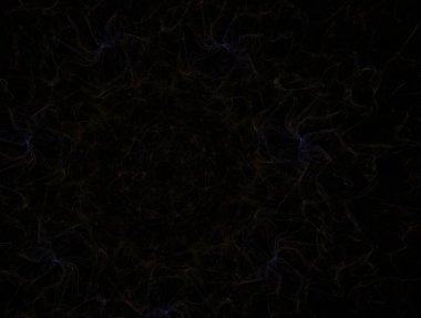 Resimsel fraktal arkaplan oluşturuldu