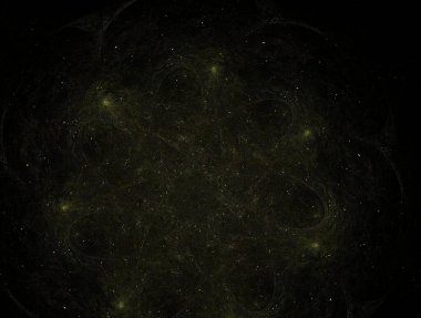 Resimsel fraktal arkaplan oluşturuldu